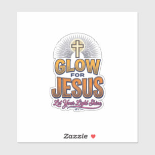 Glow for Jesus Let Your Light Shine Christian Desi