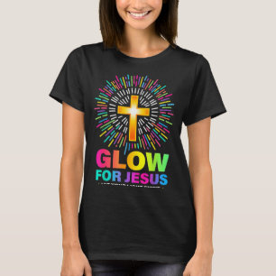 Glow For Jesus Let Your Light Shine Vbs 2026 T-Shirt