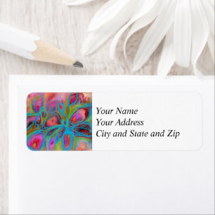 Glow Garden Return Address Labels
