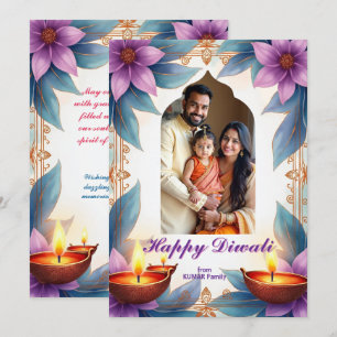 Glow & Gather Diwali Greeting Card