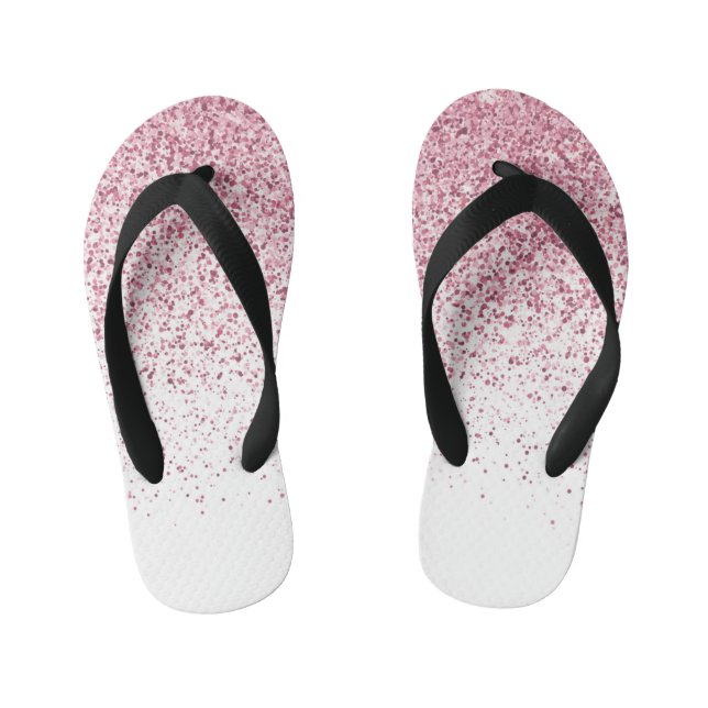 Glow Gradient Pattern 2 Kid's Thongs (Footbed)