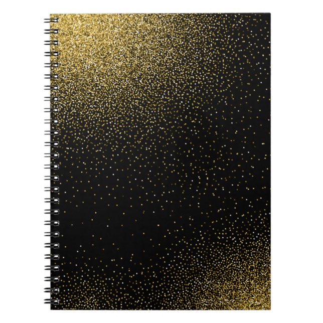 Glow Gradient Pattern 4 Notebook (Front)