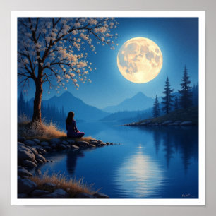 Glow-In-The-Dark Acrylic Paintings! 🎨🌟 Poster