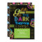 Glow in the dark birthday party invitation
