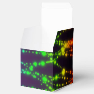 Glow in the Dark Lights Birthday Cube Favour Boxes