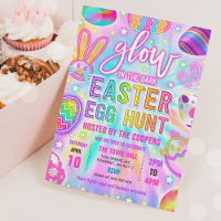 Glow In The Dark Neon Tie Dye Easter Egg Hunt