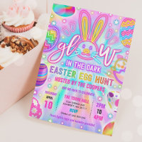 Glow In The Dark Neon Tie Dye Easter Egg Hunt