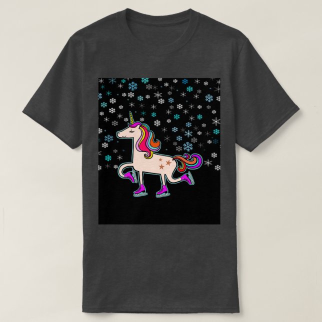 Glow in the Dark Unicorn T-Shirt (Design Front)