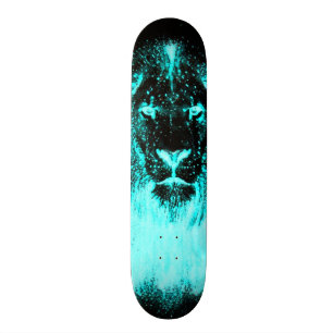 Glow In The Dark Urban Lion Custom Pro Board Skateboard