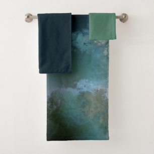 Glow in the Darkness Bath Towel Set