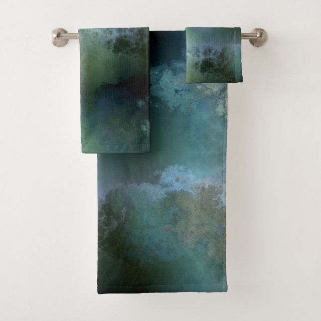 Glow in the Darkness Bath Towel Set (Insitu)