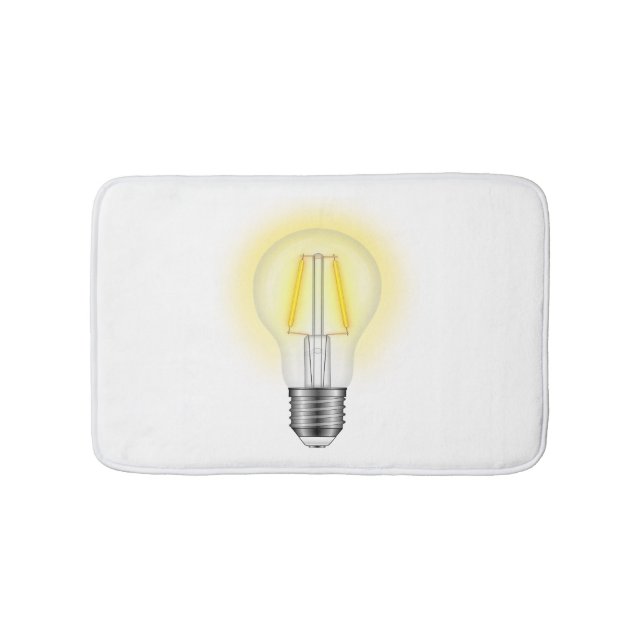 Glow Lamp Bath Mat (Front)