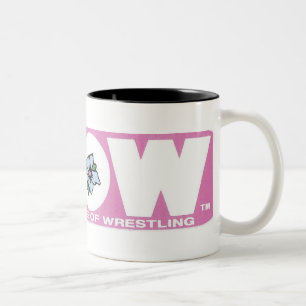 GLOW Mug Pink Logo
