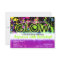 Glow Neon Paint Splatter Birthday Party Invitation