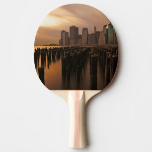 Glow of sunset during stormy skies over East Ping Pong Paddle