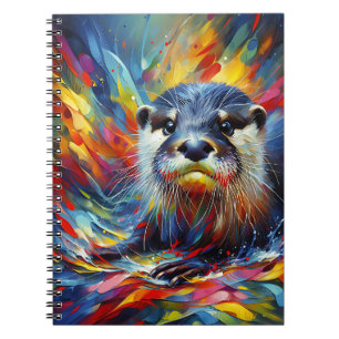 Glow Otter Notebook