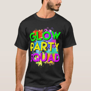 Glow Party Squad Halloween Costume For Women Men K T-Shirt