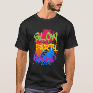 Glow Party Squad Halloween Idea Party Tees