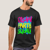 Glow Party Squad Paint Splatter Effect Glow Party