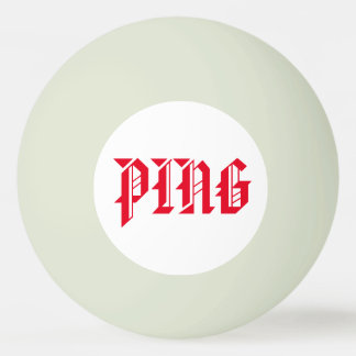 Glow Ping Pong Ball