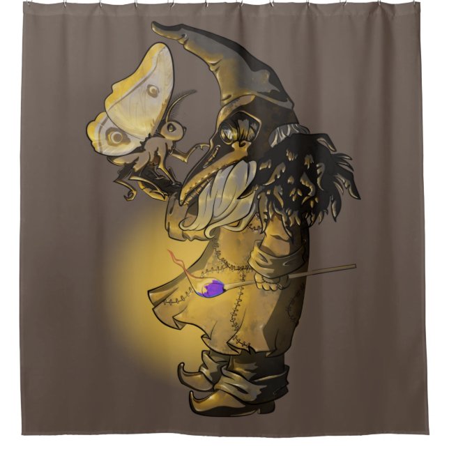 Glow Shower Curtain (Front)