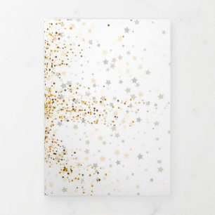 Glow Star 2 Tri-Fold Holiday Card