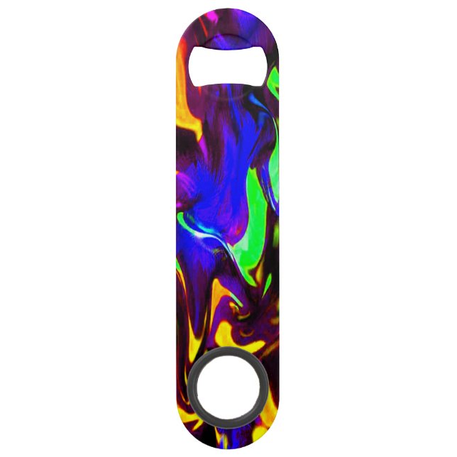 Glow Stick Rave Fire Stick Rainbow (Back)