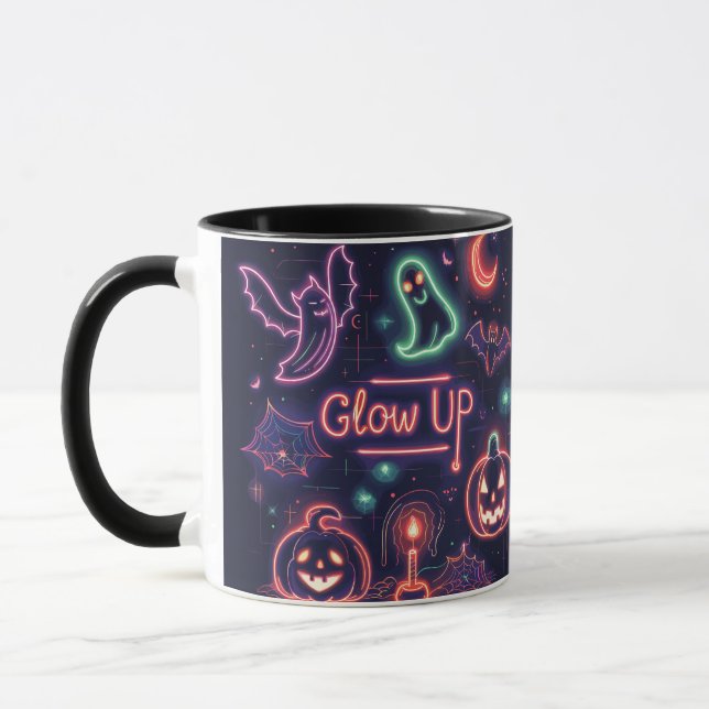 Glow up | ExDesigner | Halloween Mug (Left)
