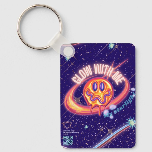 Glow with me keychains (Front)