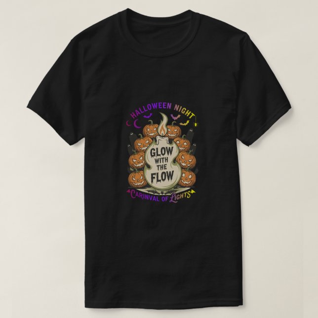 Glow with the flow T-Shirt (Design Front)