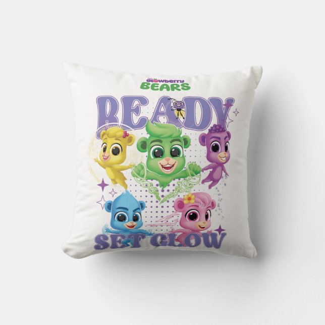 Glowberry Bears  Cushion (Front)