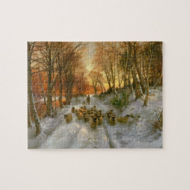 Glowed with Tints of Evening Hours Jigsaw Puzzle (Horizontal)