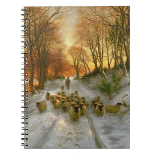 Glowed with Tints of Evening Hours Notebook