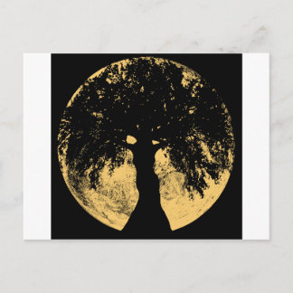 Glowees Moon Oak Goddess Postcard