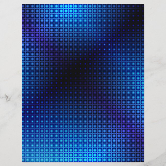 Glowing Abstract Background Flyer (Front)