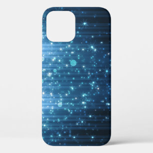 Glowing Abstract: Illuminated Background Art. iPhone 12 Case