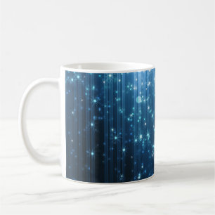 Glowing Abstract: Illuminated Background Art. Coffee Mug