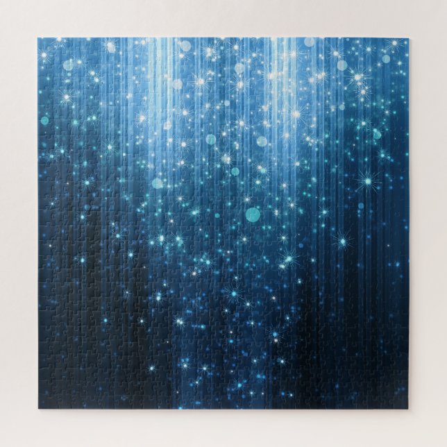 Glowing Abstract: Illuminated Background Art. Jigsaw Puzzle (Vertical)