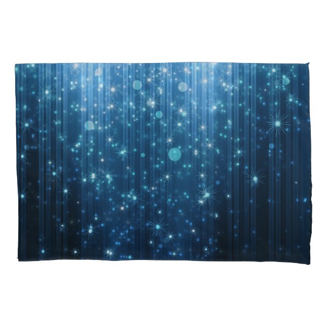 Glowing Abstract: Illuminated Background Art. Pillowcase (Front)