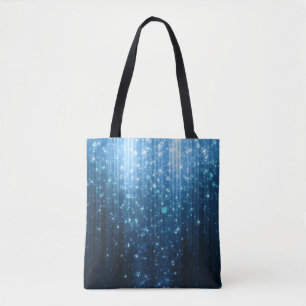 Glowing Abstract: Illuminated Background Art. Tote Bag