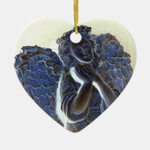 Glowing Angel Ceramic Tree Decoration