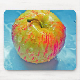 Glowing Apple Mouse Pad