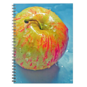 Glowing Apple Notebook