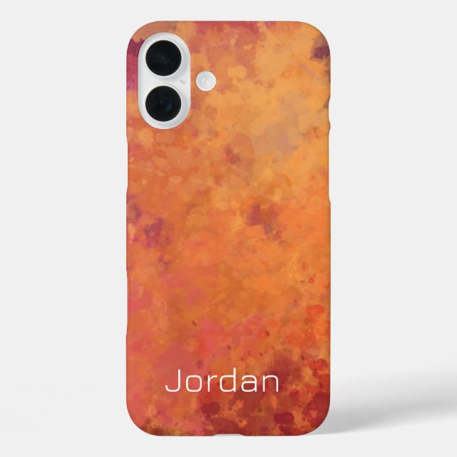 Glowing Autumn Branch Watercolor Case-Mate iPhone Case (Back)