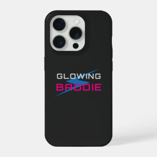 Glowing Baddie Neon Aesthetic iPhone 15 Pro Case
