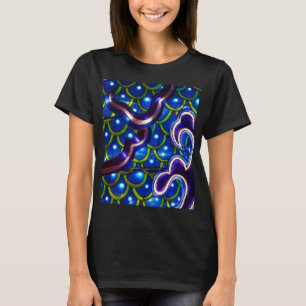 Glowing Blue Scales T-Shirt