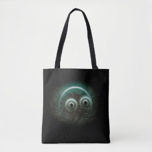 Glowing Bubble Cartoon Tote Bag