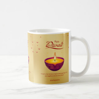 Glowing Candle Mug