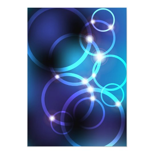 Glowing Circles Card