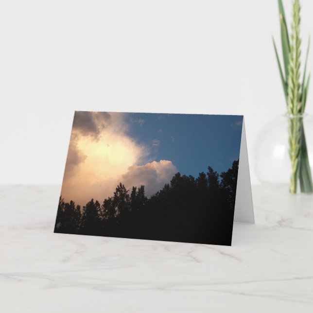 Glowing Cloud Card (Front)
